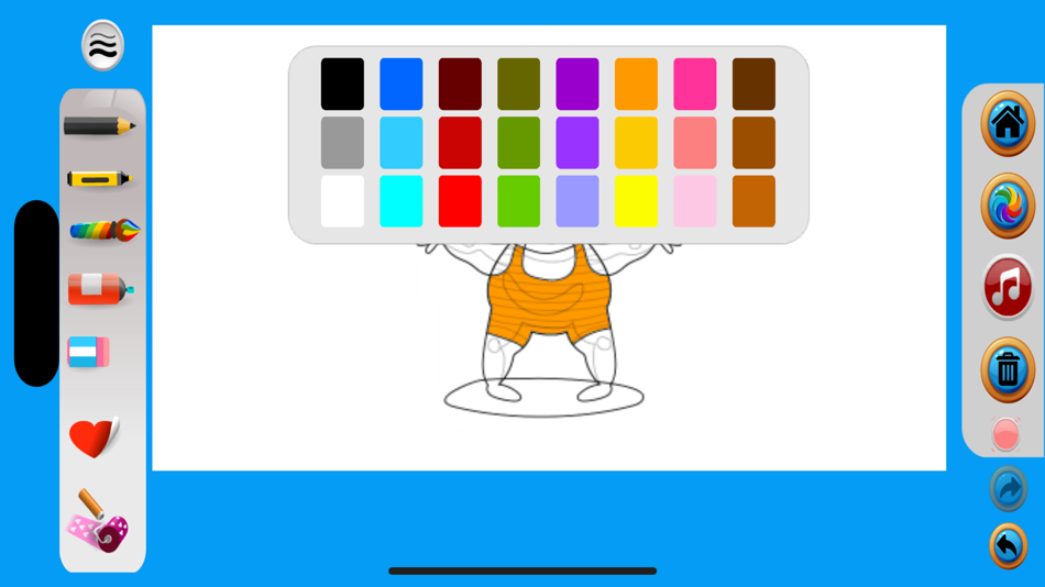 #4. Drawing Color Book Game (iOS) Podle: Napaphorn Tibyakad