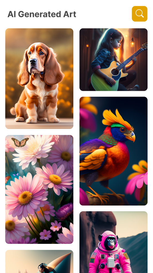 #1. AI Image Generator - Deep Art (iOS) By: Bhavinkumar Satashiya