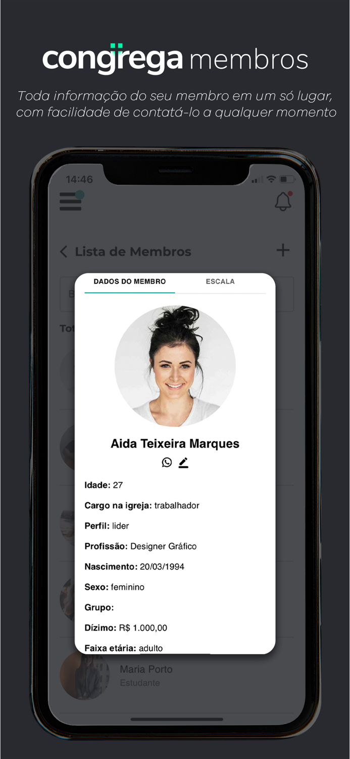 Congrega - Gestão para Igrejas
