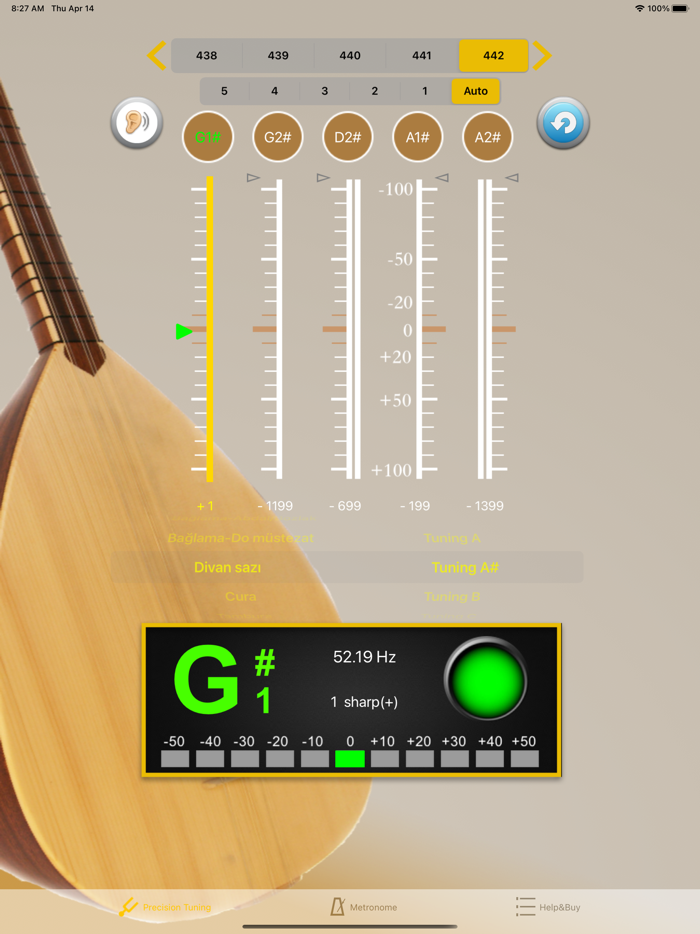 Baglama Tuner - Bağlama