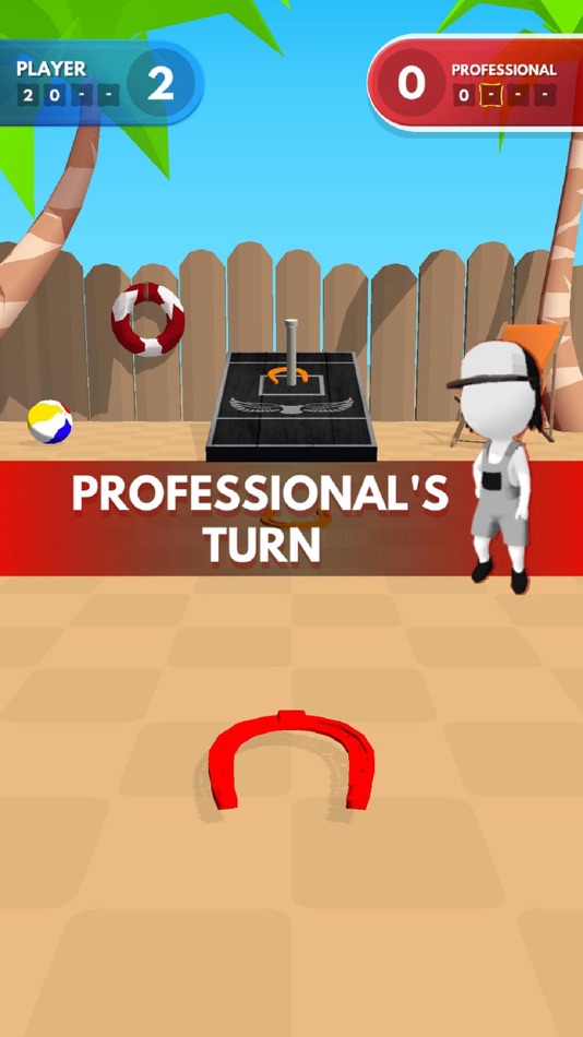 #2. Horse Shoe 3D Challenge Game (iOS) 来自: TapNation