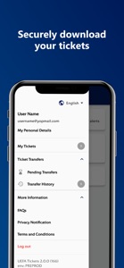 UEFA Mobile Tickets screenshot #4 for iPhone