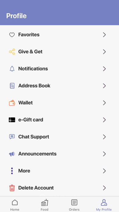 foodDROP: Food Delivery Screenshot