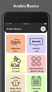 arabic learn for beginners iphone screenshot 2