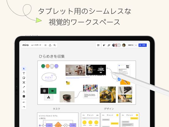 視覚的ワークスペース Miroのおすすめ画像1