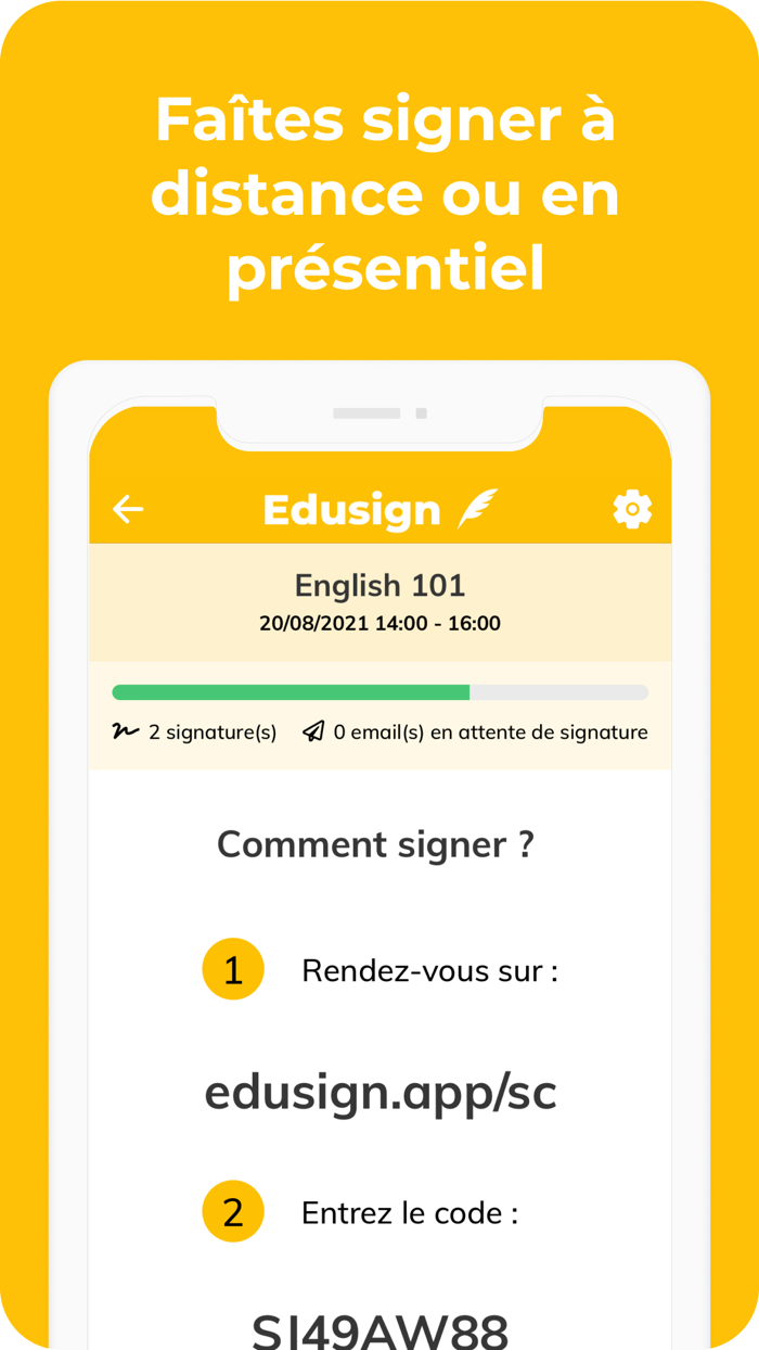 Edusign Intervenant