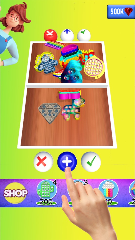 #4. Fidget Trade 3D: bubble pop it (iOS) Podle: Usman Ali