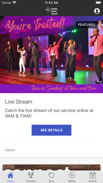 Fayette Family Church Screenshot