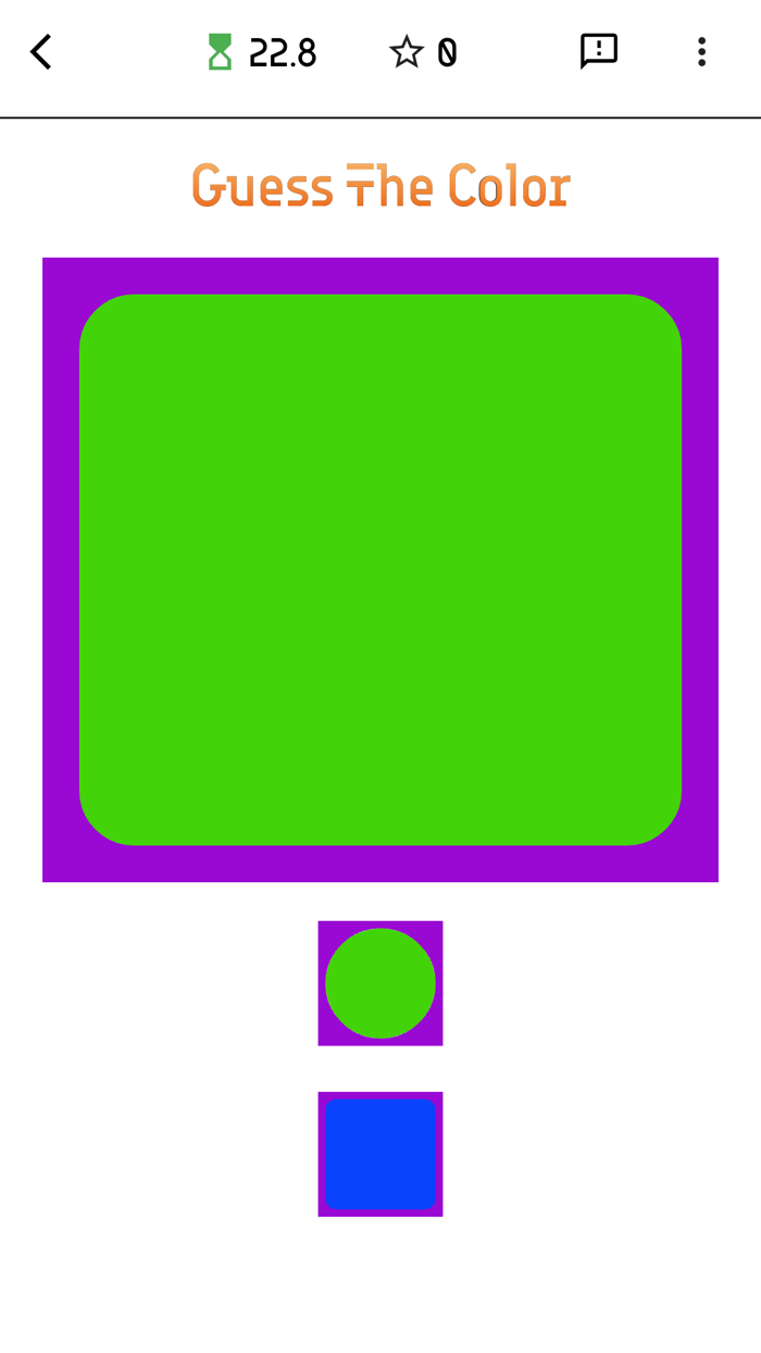 Guess What-Math and Color Games