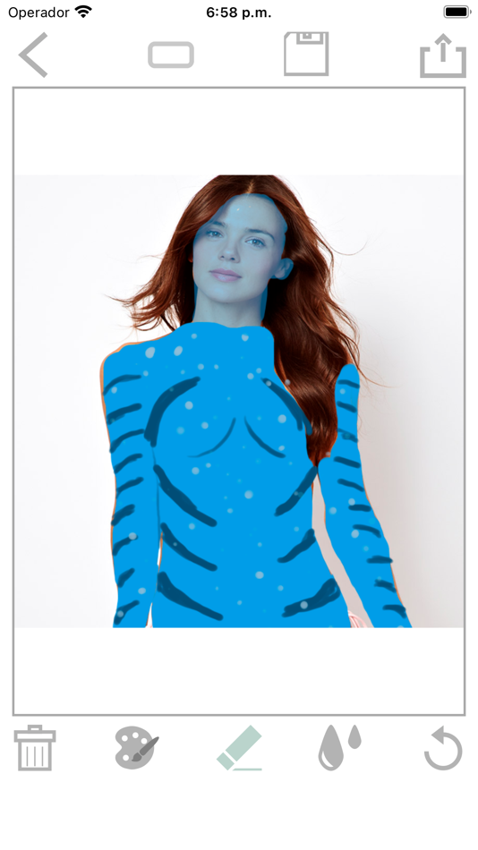 #4. Draw and paint on a photo (iOS) Podle: Mireia Lluch Ortola