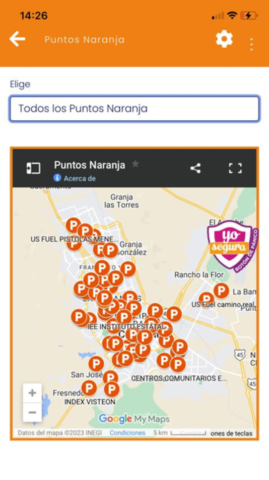 #7. Yo Segura (iOS) Podle: Municipio de Chihuahua