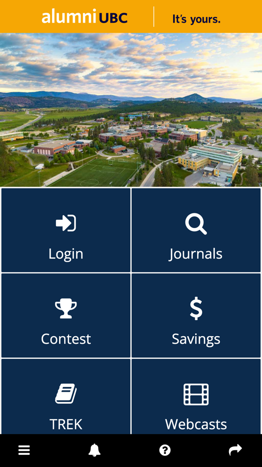 #1. UBC Alumni (iOS) By: The University of British Columbia Alumni Association