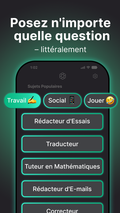 Screenshot #3 pour AI + Chat - Chatbot Assistant