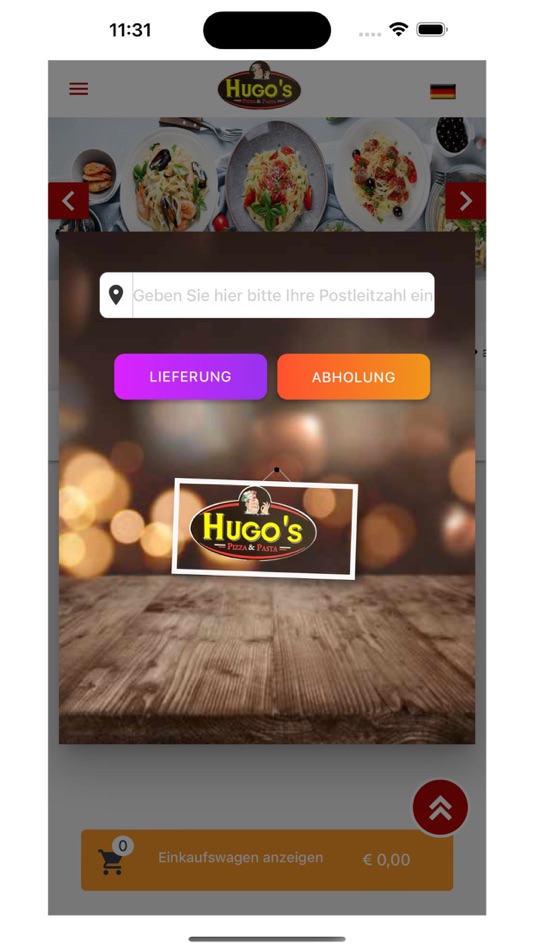 Hugos Pizza and Pasta - 1.0 - (iOS)