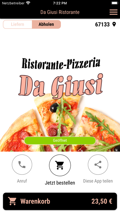 Da Giusi Ristorante Screenshot