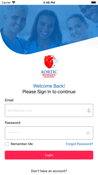 Aortic Nurses Screenshot