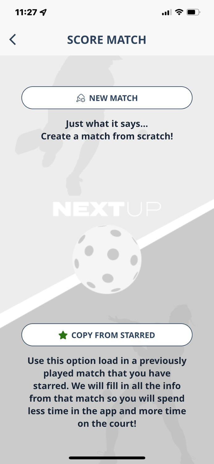 NextUp Pickleball