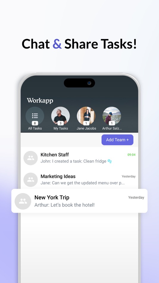 #2. Work App: Chat & Share Tasks (iOS) 由: Okay Done Limited