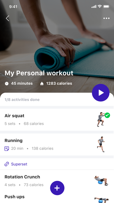 New U Fitness & Nutrition Screenshot