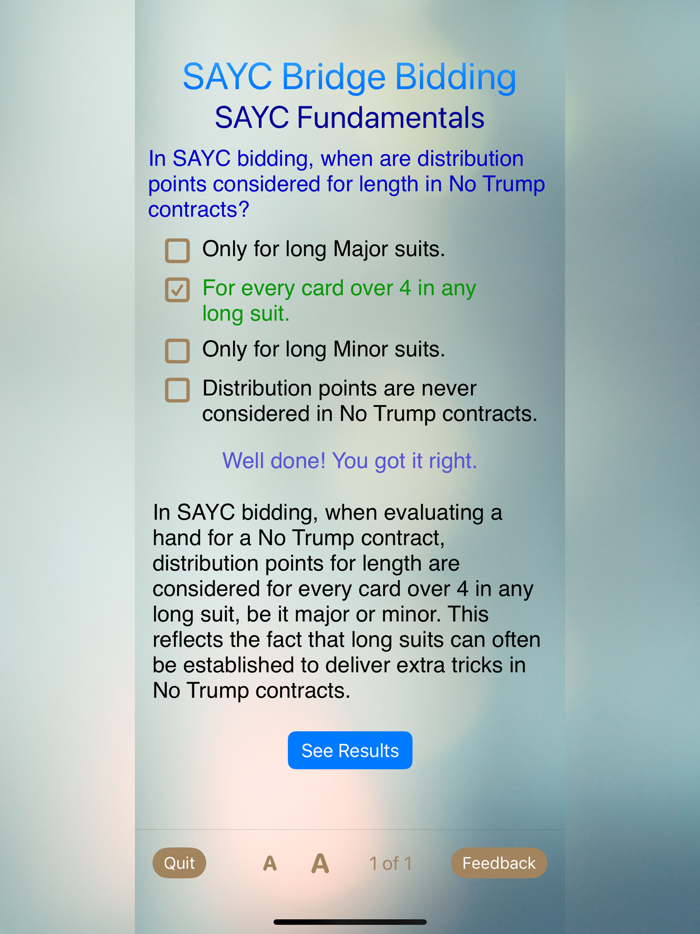 Standard American SAYC