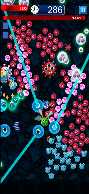 ‎Cell Clone Wars Screenshot