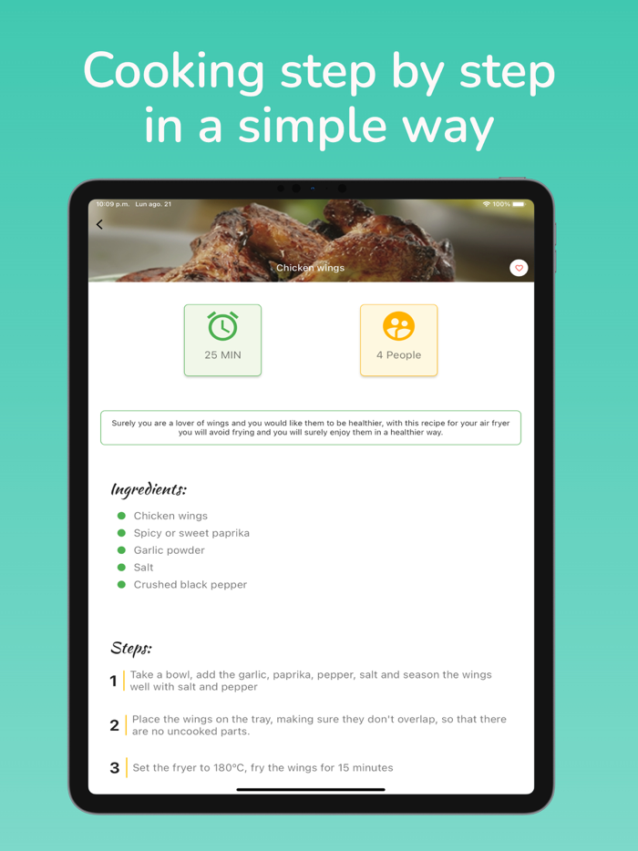 Healthy recipes Airfryer