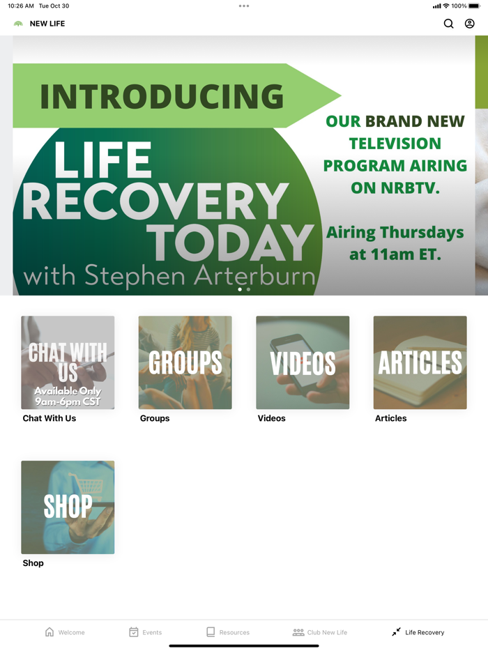 NEW LIFE MINISTRIES APP