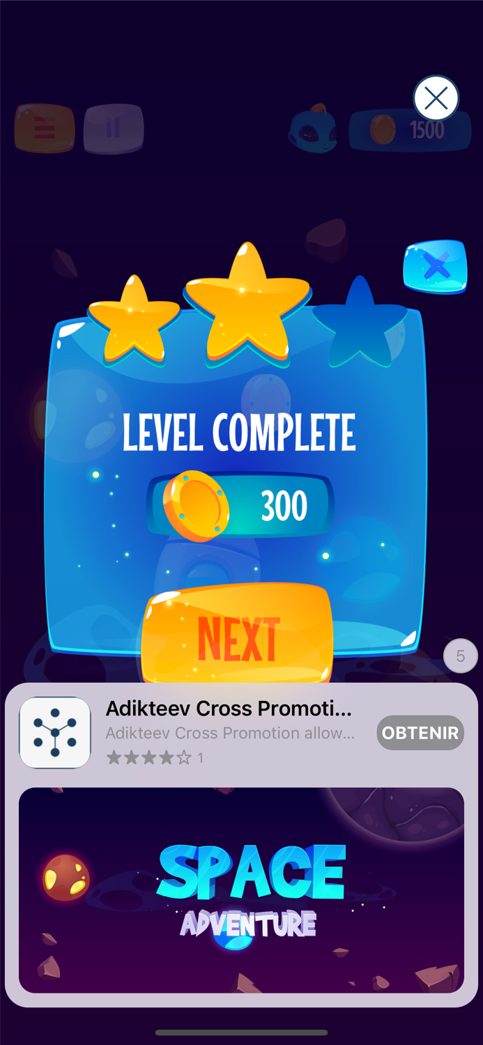 Adikteev Cross Promotion