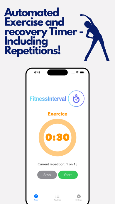 FitnessInterval Screenshot