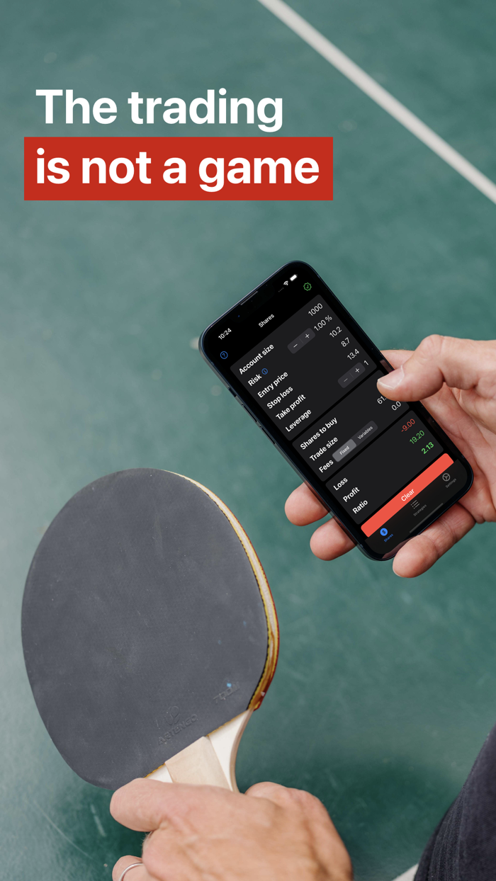 Trade Size stock trading risk