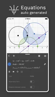 graph to equation iphone screenshot 2