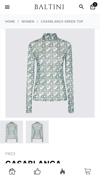 Shop Baltini Screenshot