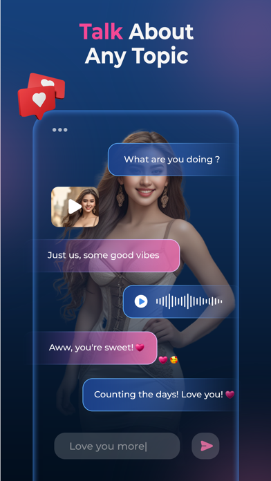 MyGirl: AI Girlfriend Chat Screenshot