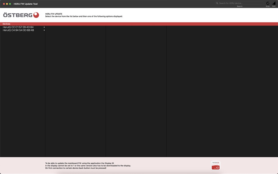 #4. HERU FW Update Tool (macOS) 由: H. Östberg AB