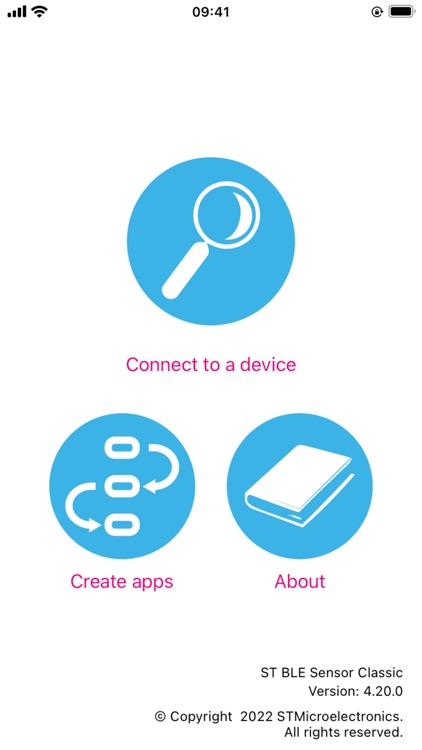 ST BLE Sensor Classic