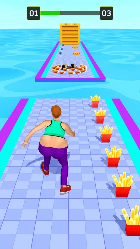 #5. Run & Get Fat or Flex Six Pack (iOS) 由: Awais Haroon
