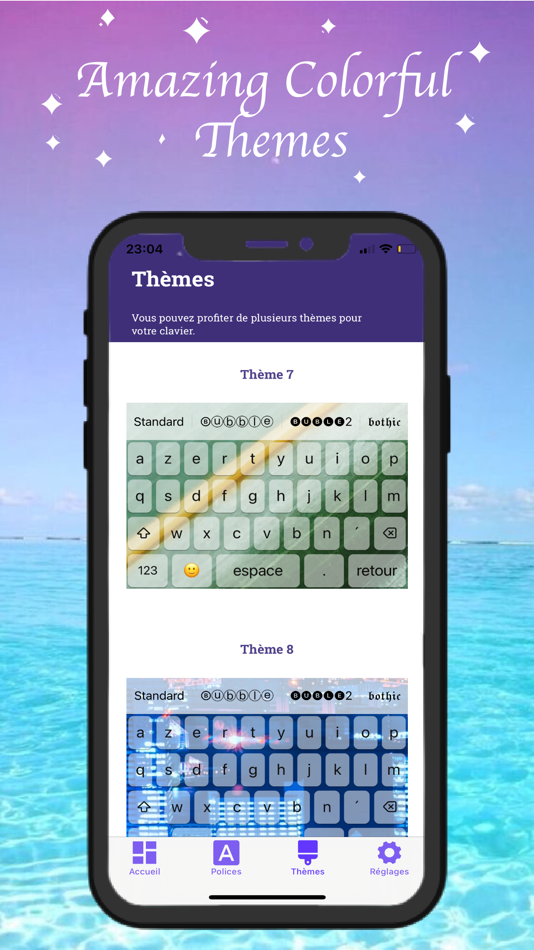 #3. Lili Keyboard - Fonts (iOS) 由: zouhair mouhsine