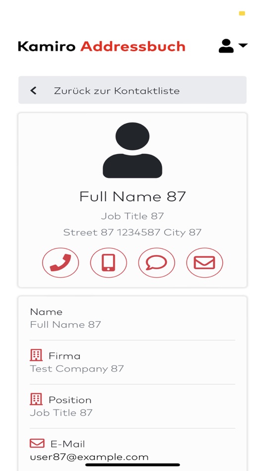 Kamiro Contacts (iOS) 由: Kamiro GmbH Kamiro Contacts (iOS) 由: Kamiro GmbH