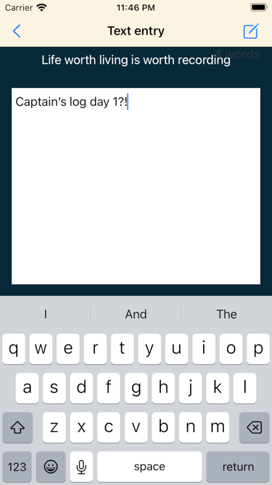 #4. Captain's Log @Life (iOS) Podle: Imago Software