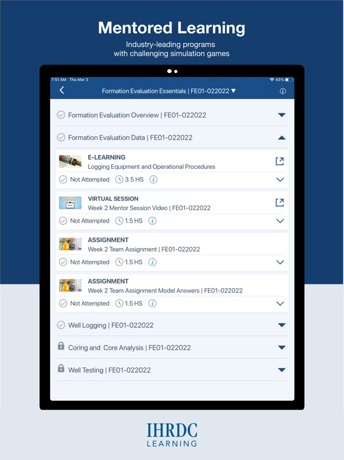 IHRDC’s Learning Platform