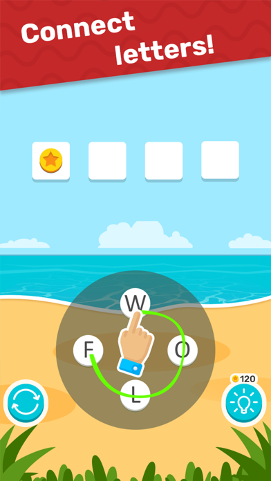 Word Weekend - Connect Letters Screenshot