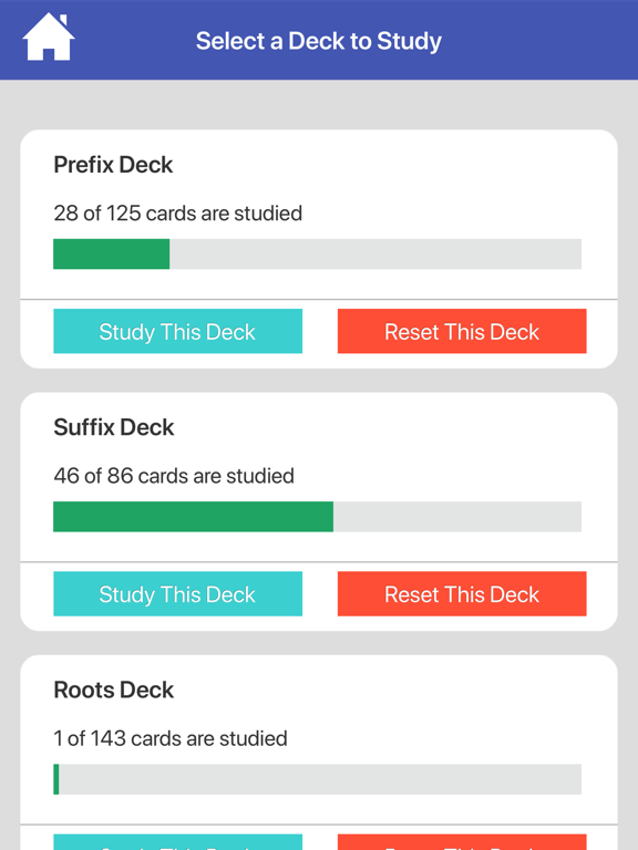 Screenshot #5 pour Medical Terms Flashcards
