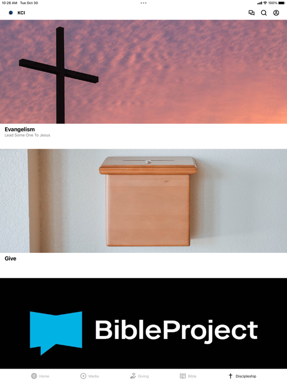 Kingdom Center iPad screenshot 3 - Education app