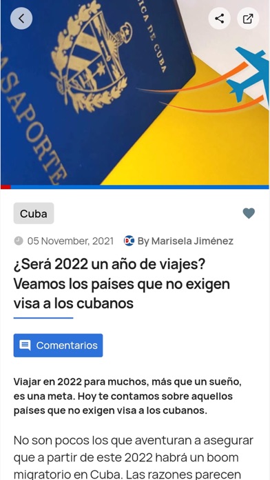 Directorio Cubano Screenshot