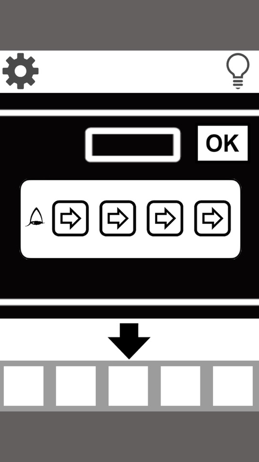 #6. モノクロ部屋からの脱出 脱出ゲーム (iOS) By: Kensuke Sakita