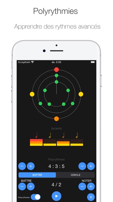 Screenshot #3 pour Poly Metronome