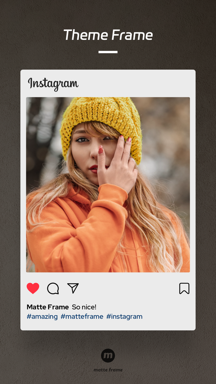 Matte Frame - Photo Frame