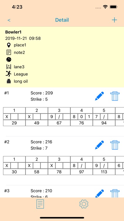 Scoreboard for Duckpin Lite