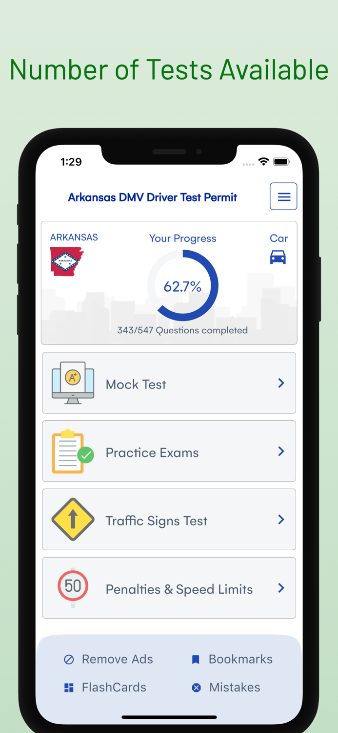 Arkansas DMV Drivers Test Prep