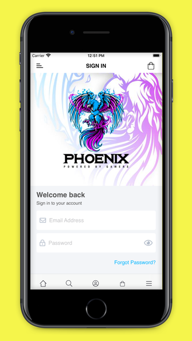 Phoenix - Powered by gamers Screenshot